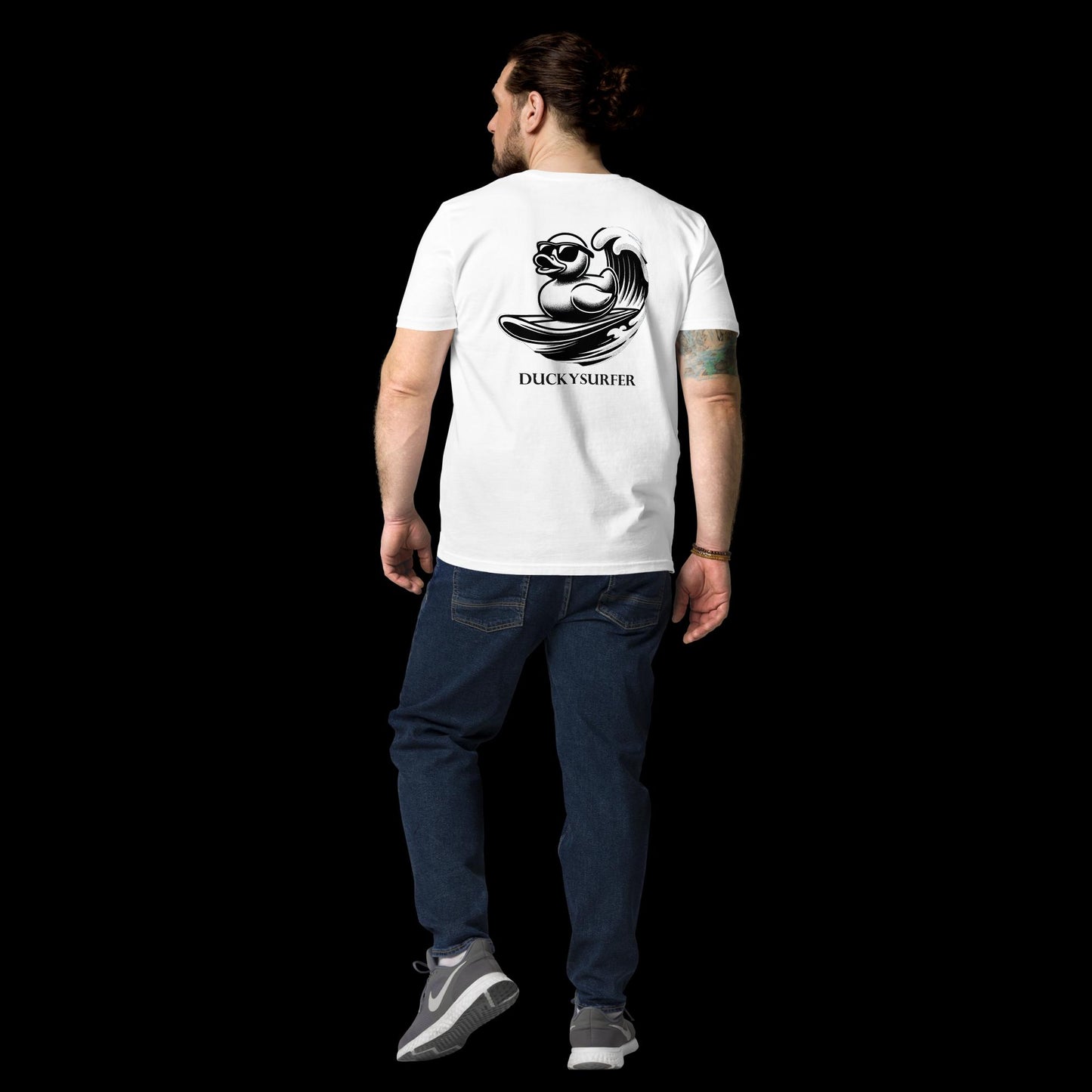 DUCKYSURFER T-Shirt (Black Text)
