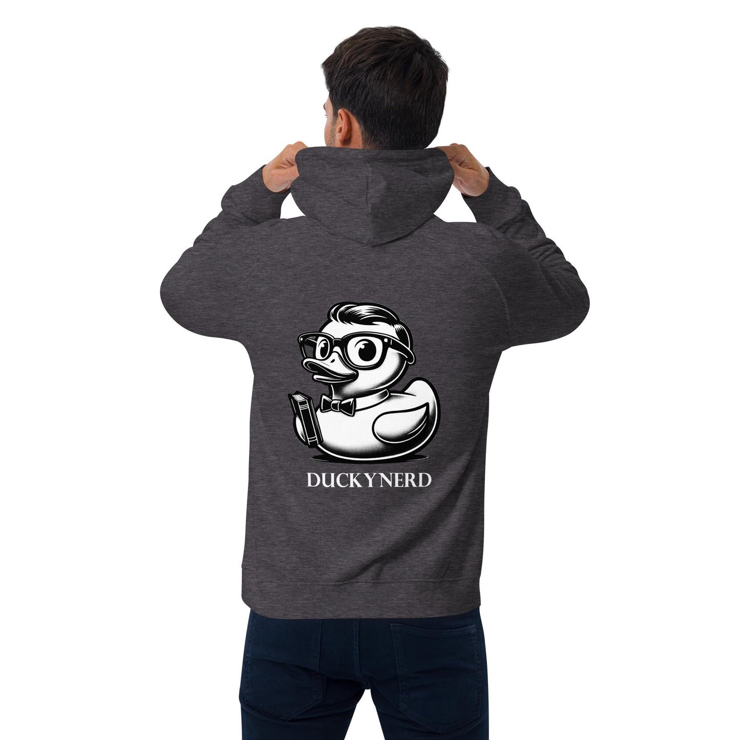 DUCKYNERD Hoodie (White Text)