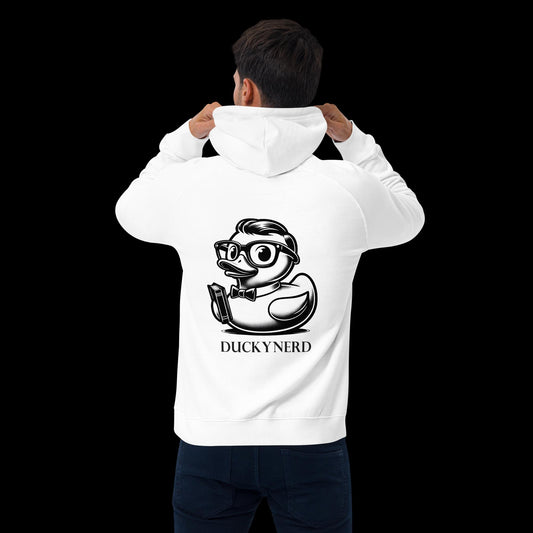 DUCKYNERD Hoodie (Black Text)