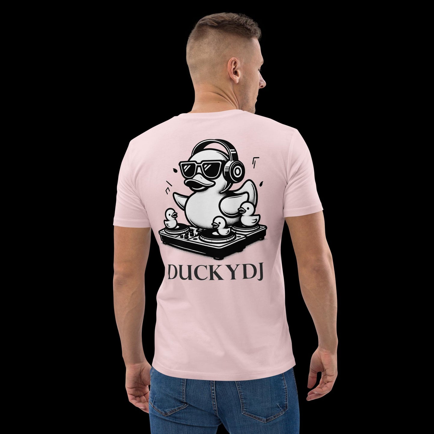 DUCKYDJ T-Shirt (Black Text)